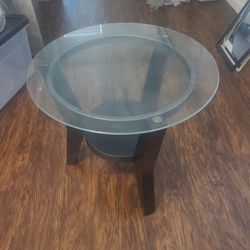 Black End Table