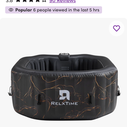 Blow up hot tub jacuzzi