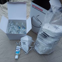 Honeywell N95 Mask and hand sanitizer bundle