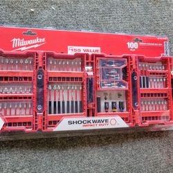 Milwaukee 100 Pc Drill Bids