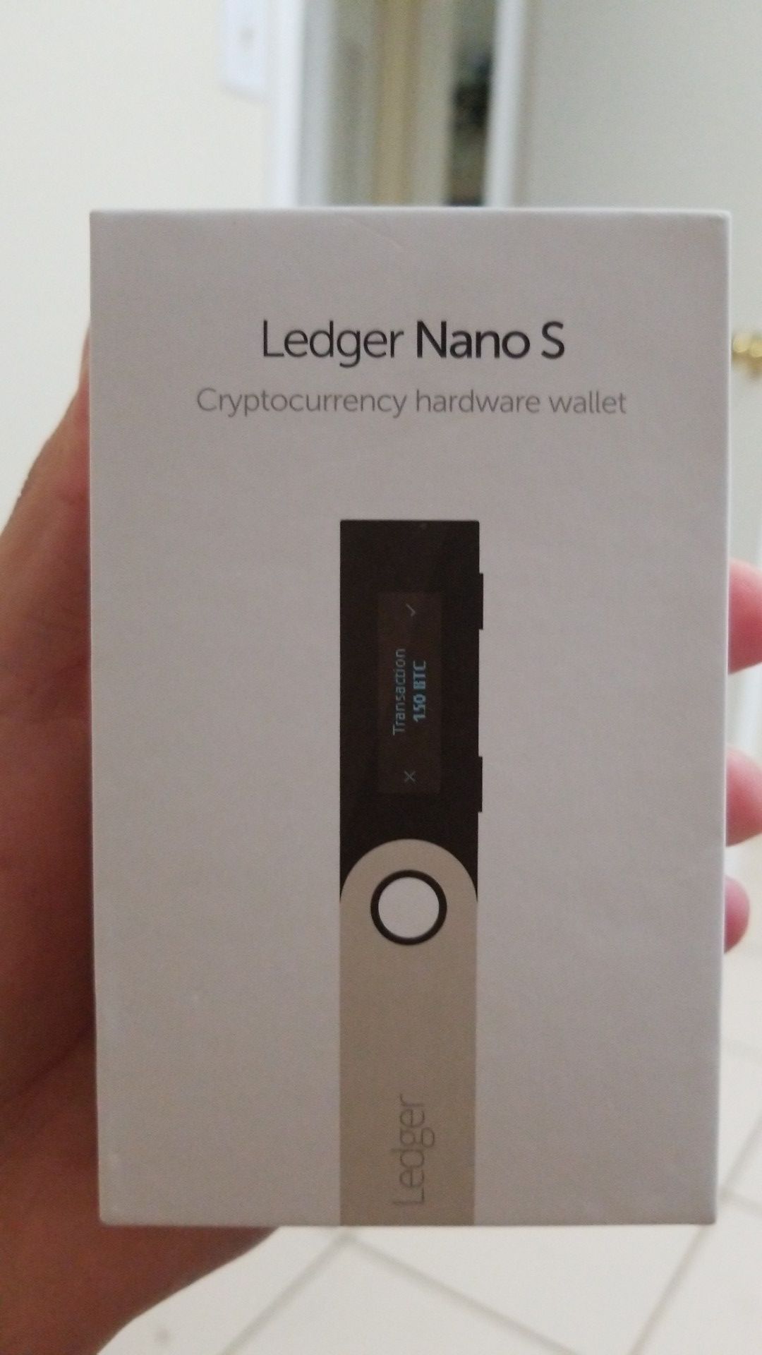 Ledger Nano S Cryptocurrency wallet