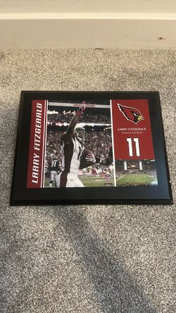 Larry Fitzgerald Plack 