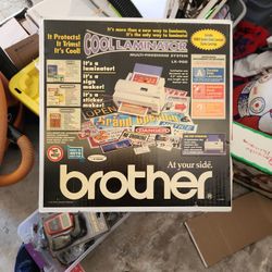 Brother Cool Laminator Multi Finishing System LX 900 Laminator Sign Maker Sricker Maker