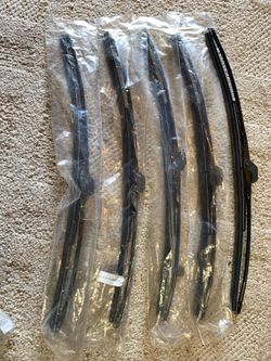 Wiper blades, 19” , “J” hook,  side pin