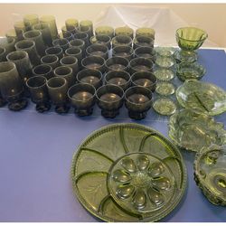 Tiffin Franciscan Madeira Olive Green Set 