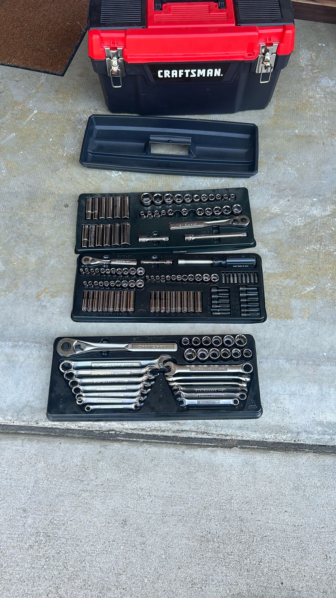 Craftsman two box full of new tools, never used