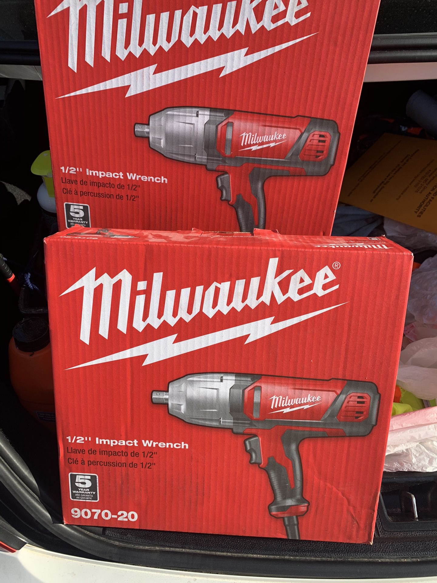 Milwaukee 1/2” impact wrench