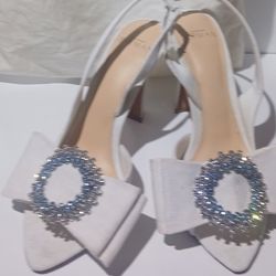 Alexandre Birman Madeline Embellished Bridal Slingbacks 