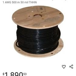 #1 Awg Stranded 500ft $1600