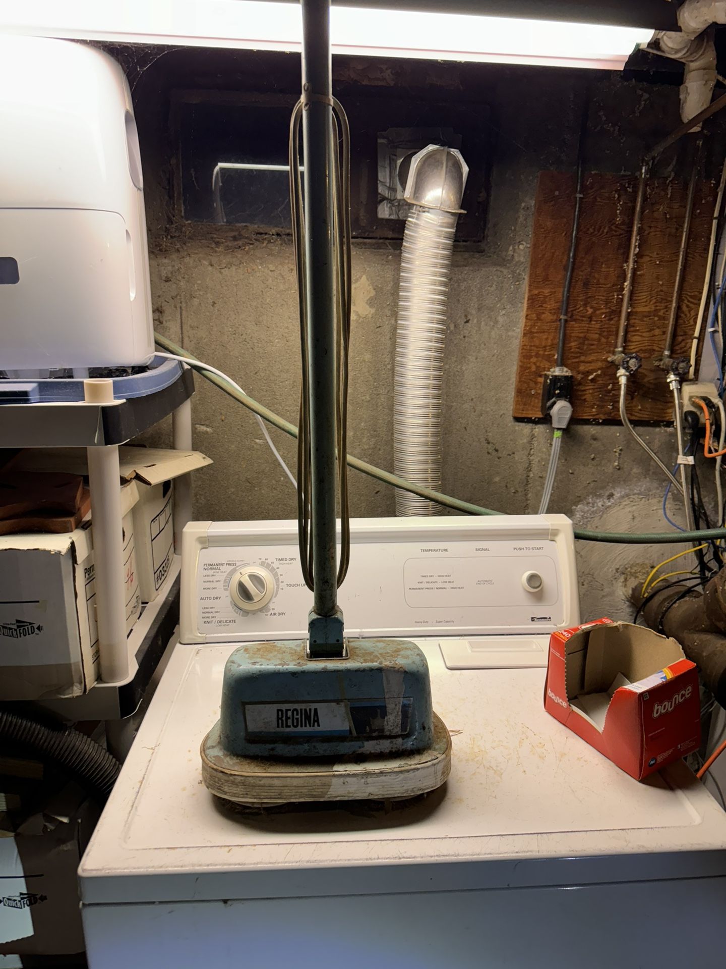 Floor Polisher With Attachments