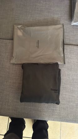 Essentials Fear of God Black Solid