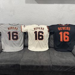 SF Giants Rafael Devers Jerseys Men S-3XL 