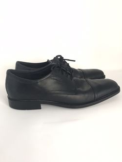 ECCO Gore Tex Men’s Black Leather Oxfords 11