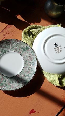Wedgwood bone china small saucer