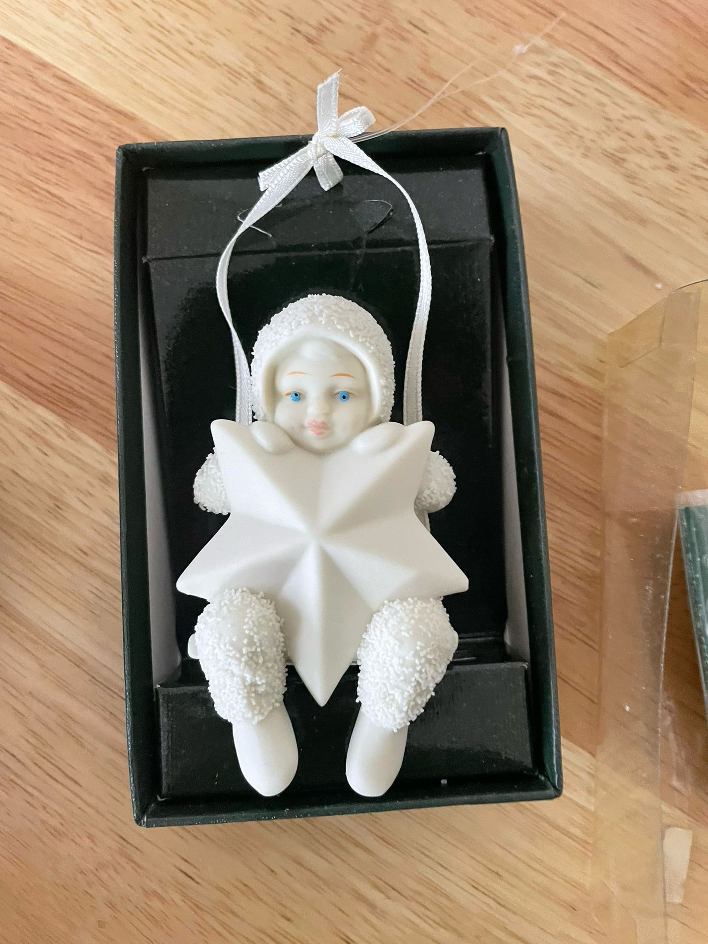 Department 56 Snowbaby Swinging On A Star Christmas Ornament