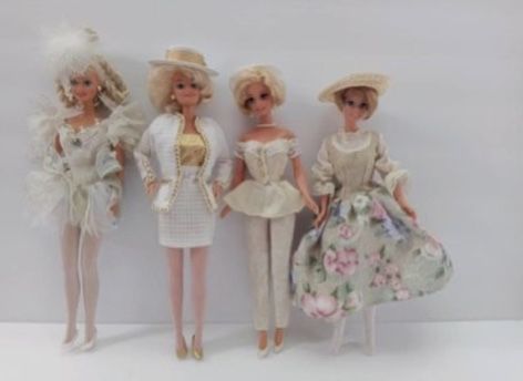 4 Beautiful Barbies