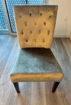 Velvet chair