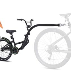 Tandem - Co-Pilot Bike black, Foldable 