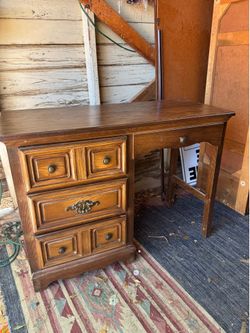 Vintage Wooden Desk