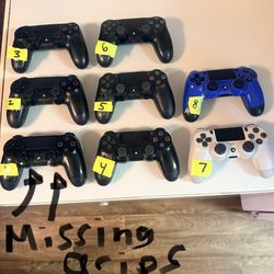 PlayStation 4 Controllers  $35  EACH  FIRM (tested) (NO TRADES)