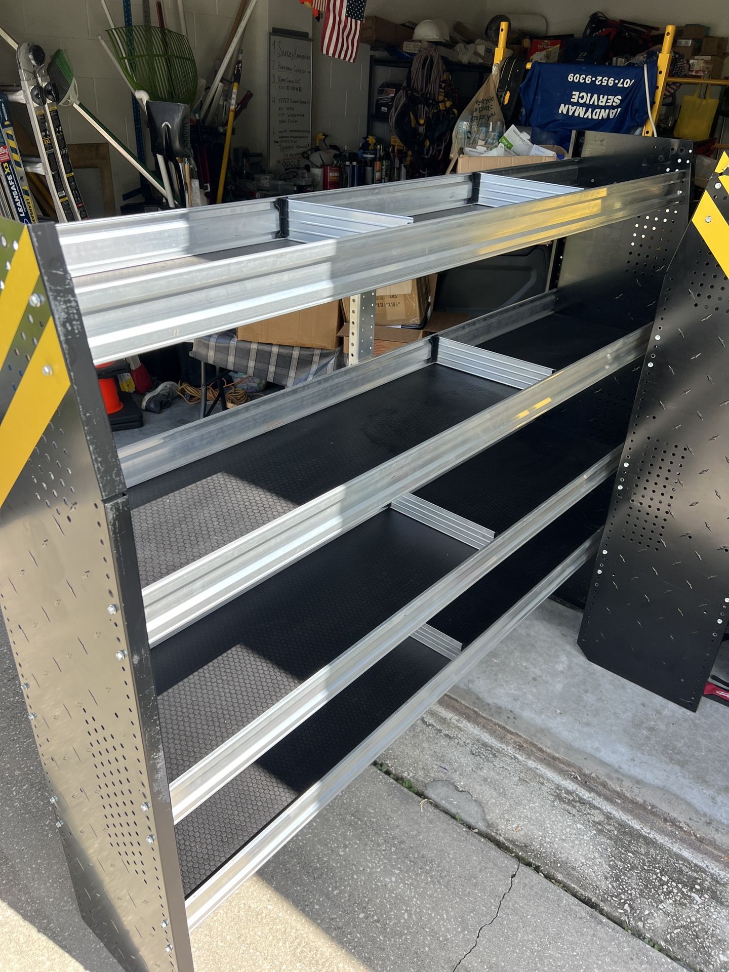 RANGER DESIGN, Cargo van shelves, Model N5-RS-72-4
