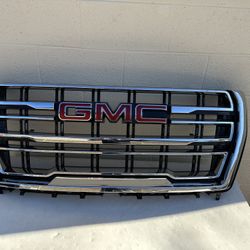GMC YUKOON GRILL 2021 - 2024, OEM ORIGINAL GMC YUKOON GRILLE, front bumper grill 