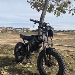 Custom-Made 72V Electric Beast! 170A continuous (5000W peak) motor