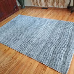 Smoky Living Room 5' X 8' Area Carpet Rug