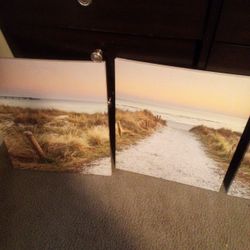 Set Of 3 Beach Pics