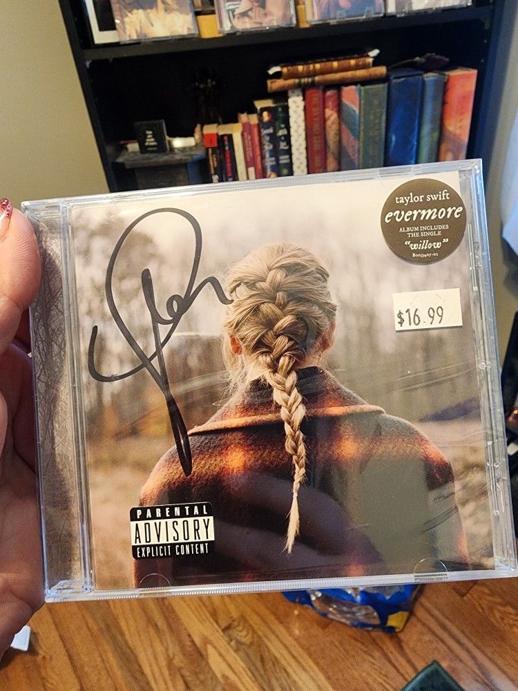 Signed Sealed Evermore Taylor Swift