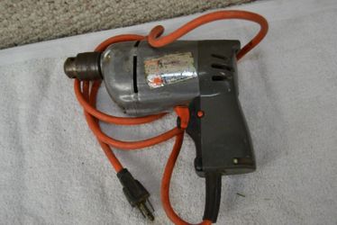 Vintage Black & Decker drill