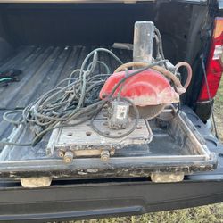 Tile Saw $100