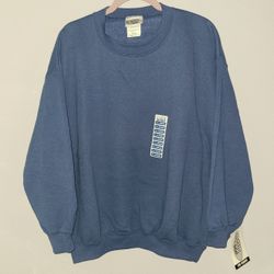 Discus Sport Blue Crewneck Sweatshirt NWT Size XL