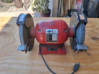 Cummins Two Wheel 8" Bench Grinder : Model BG 8 : RPM 3450
