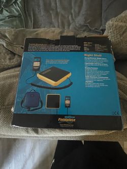 Fieldpiece Refrigerant scale with weight alarm