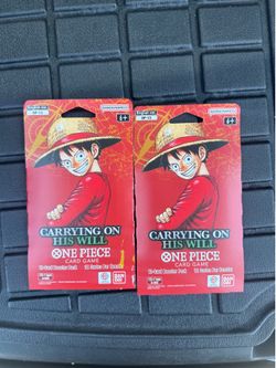 One Piece Carrying On His Will Sleeved Booster Pack - Carrying On His Will (OP13)