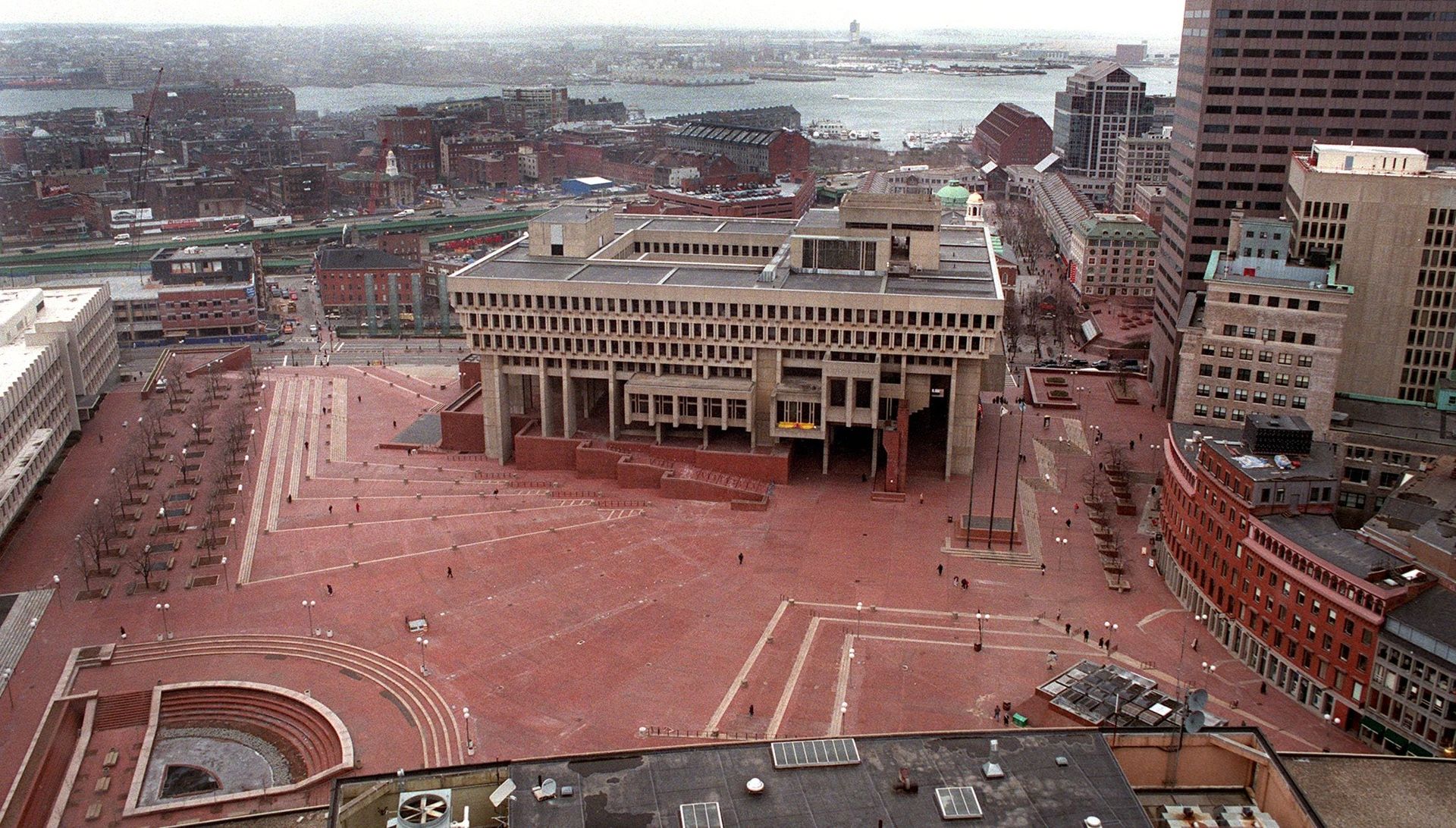 Stiles and Hart Boston City Hall Brick Pavers