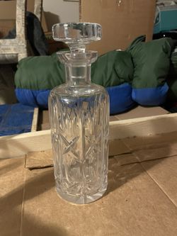 Crystal Whiskey Decanter