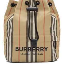 BURBERRY Beige Phoebe Pouch