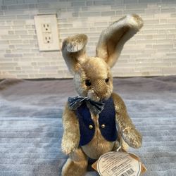 Gund Barton's Creek Carlie Jointed Stuffed Rabbit, Rosalie Frischmann