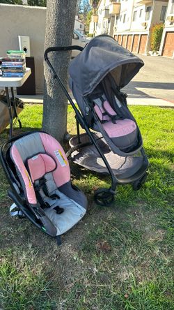 Pink Baby Trend Stroller 