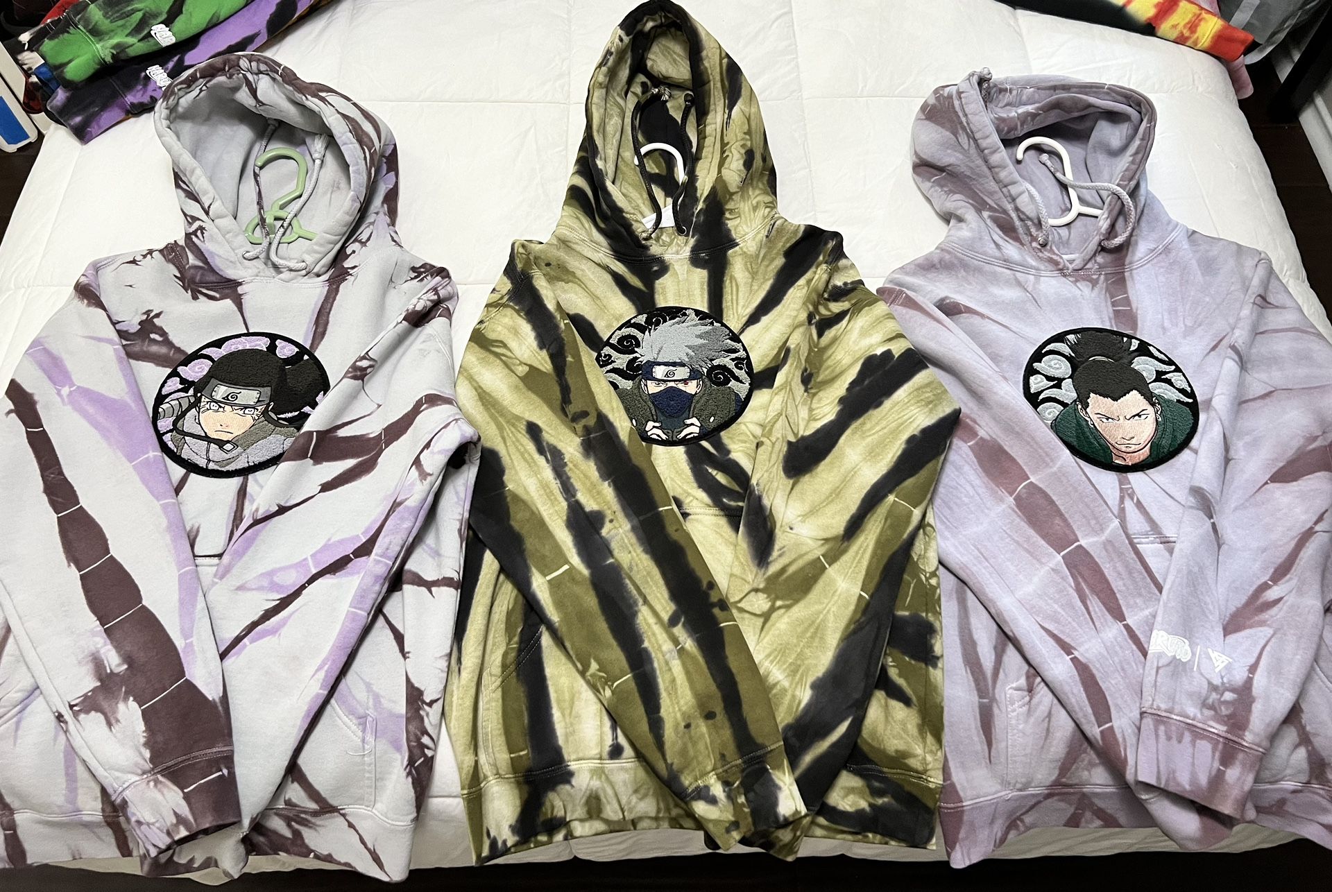 **Anime Hoodies** Kakashi / Shikimaru / Neji (Size S