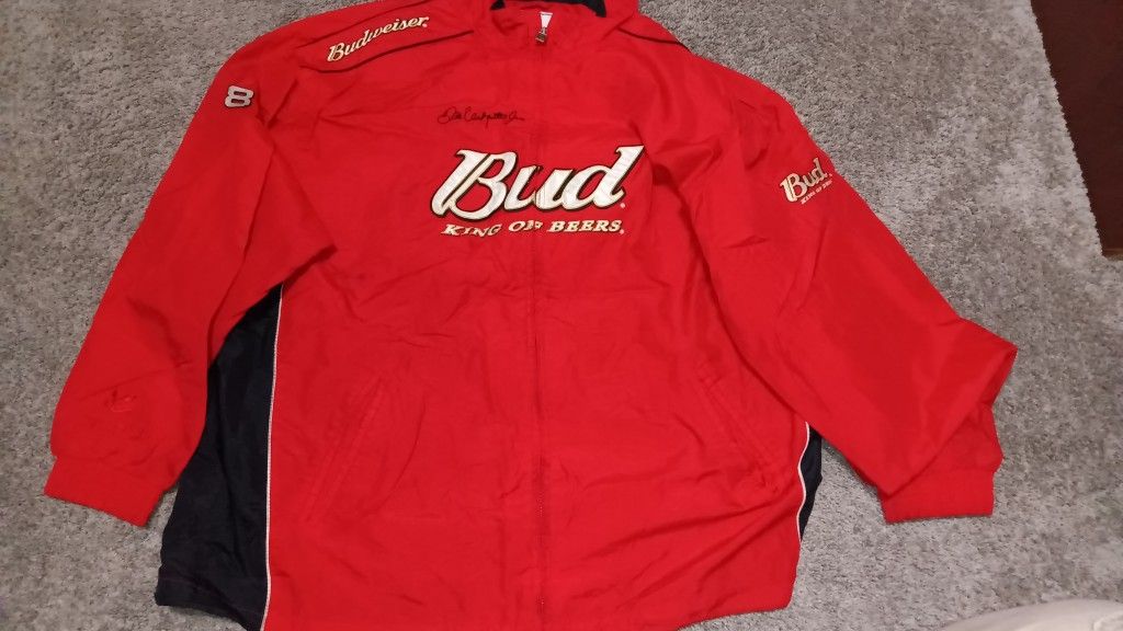 Dale Earnhardt Jr Budweiser Chase Nascar Jacket