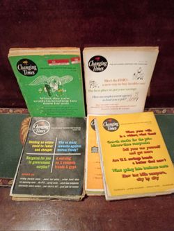 Vintage 28 Changing Times magazines