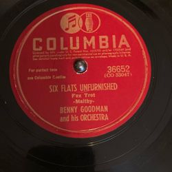 Benny Goodman   Six Flats Unfurnished  /  Why Don’t You Do Right