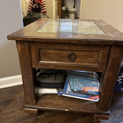 Wood End Tables