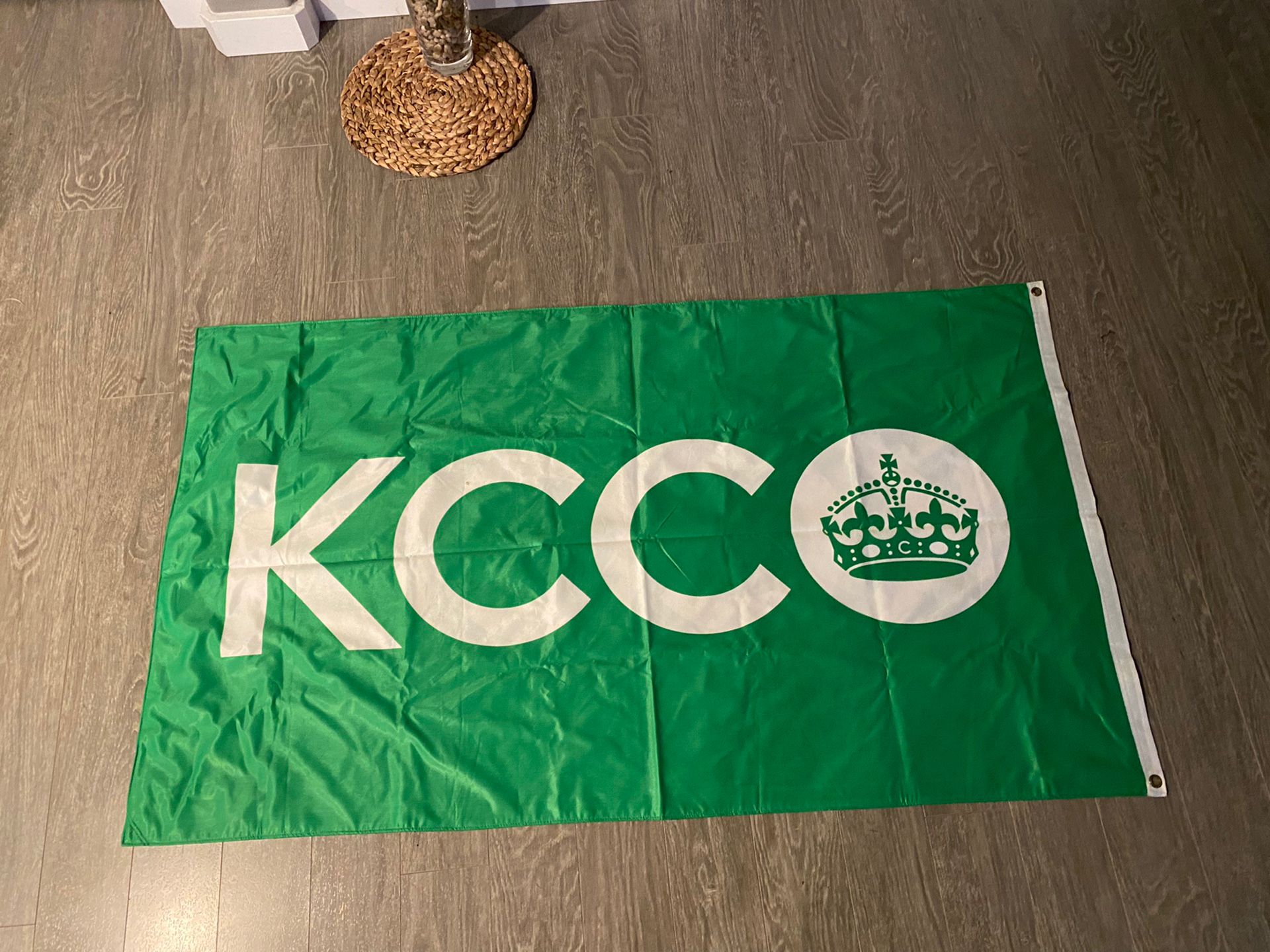 Keep Calm Chive On Flag