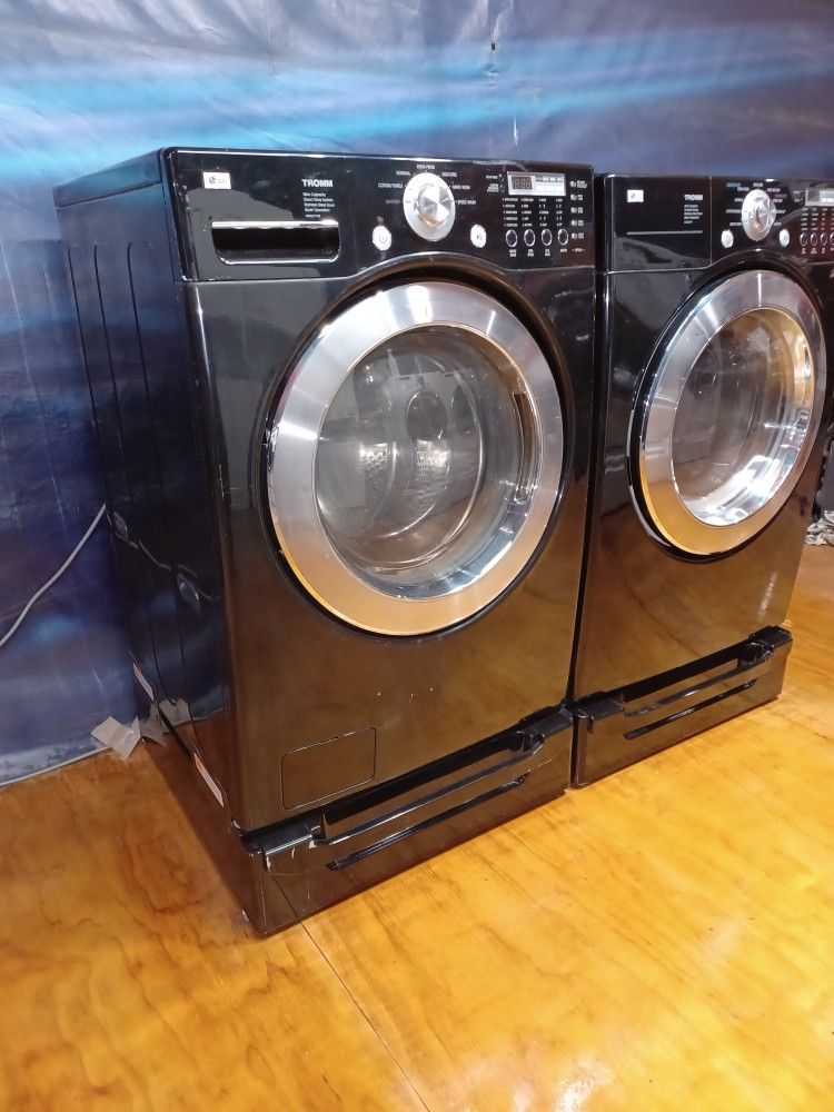 LG Washer And Electric Dryer Free Delivery And Installation With A 90 Days Warranty