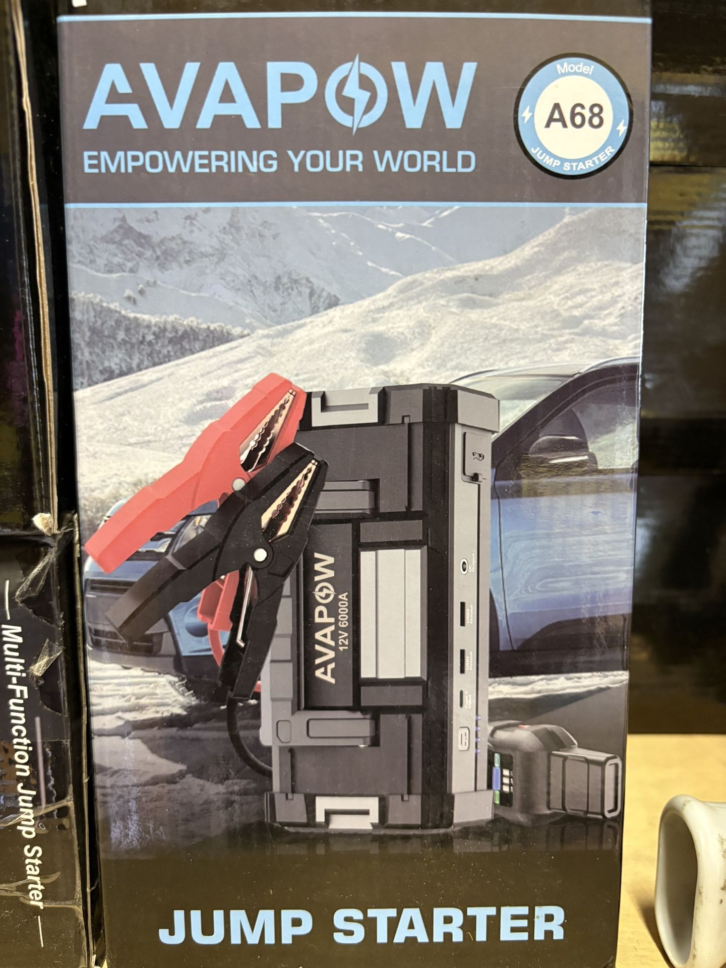 New A68 Jump Starter‼️12V 6000AH‼️ 🔋 