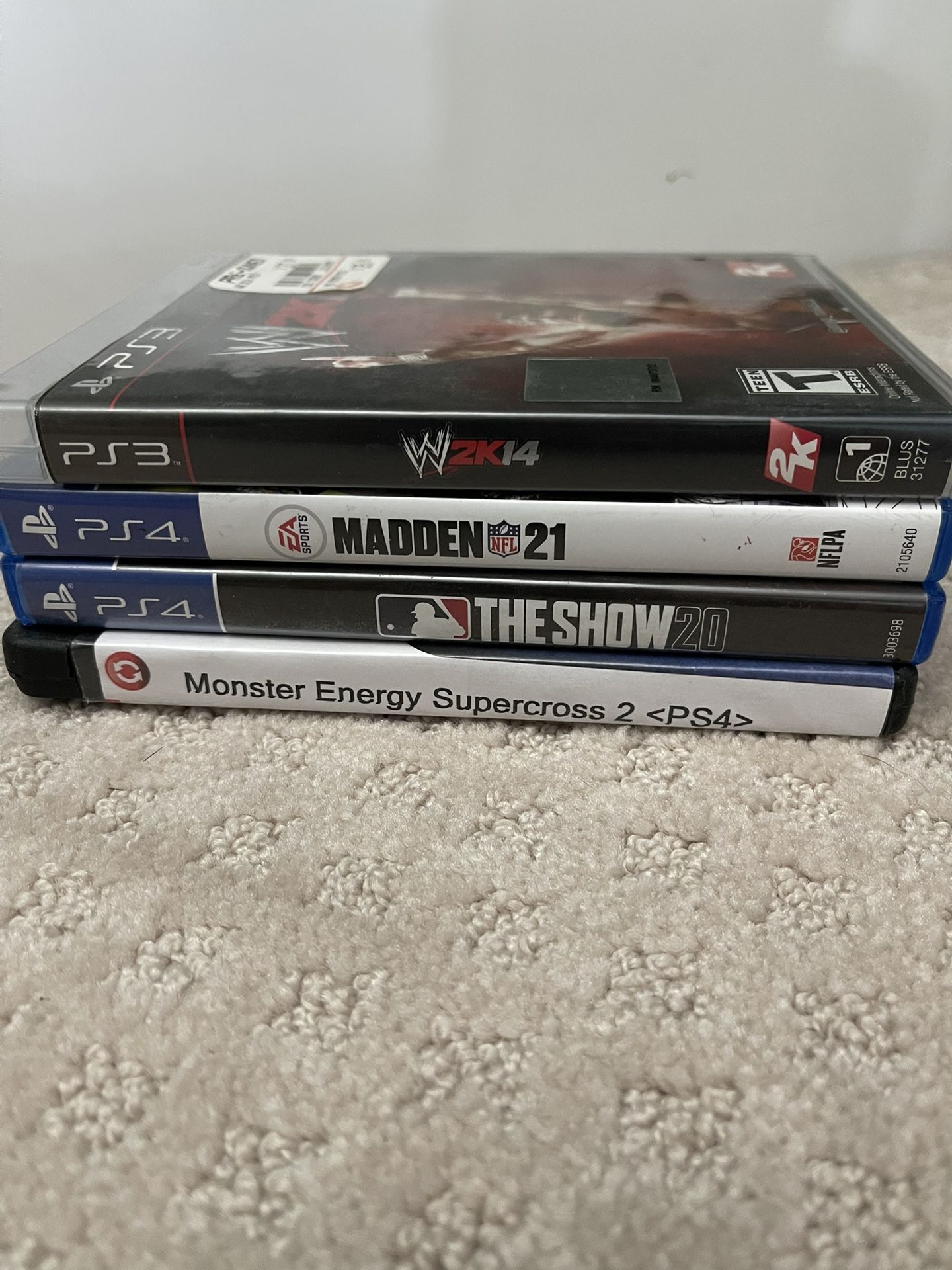 Sony PlayStation 3 and 4 Games